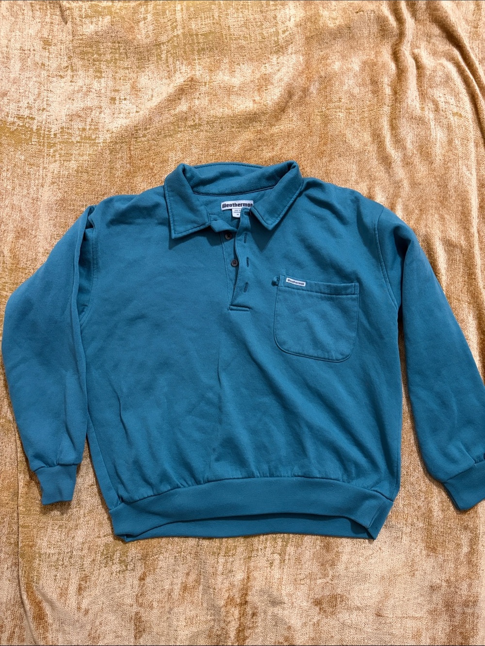 90’s Weatherman Teal Unisex Sweater